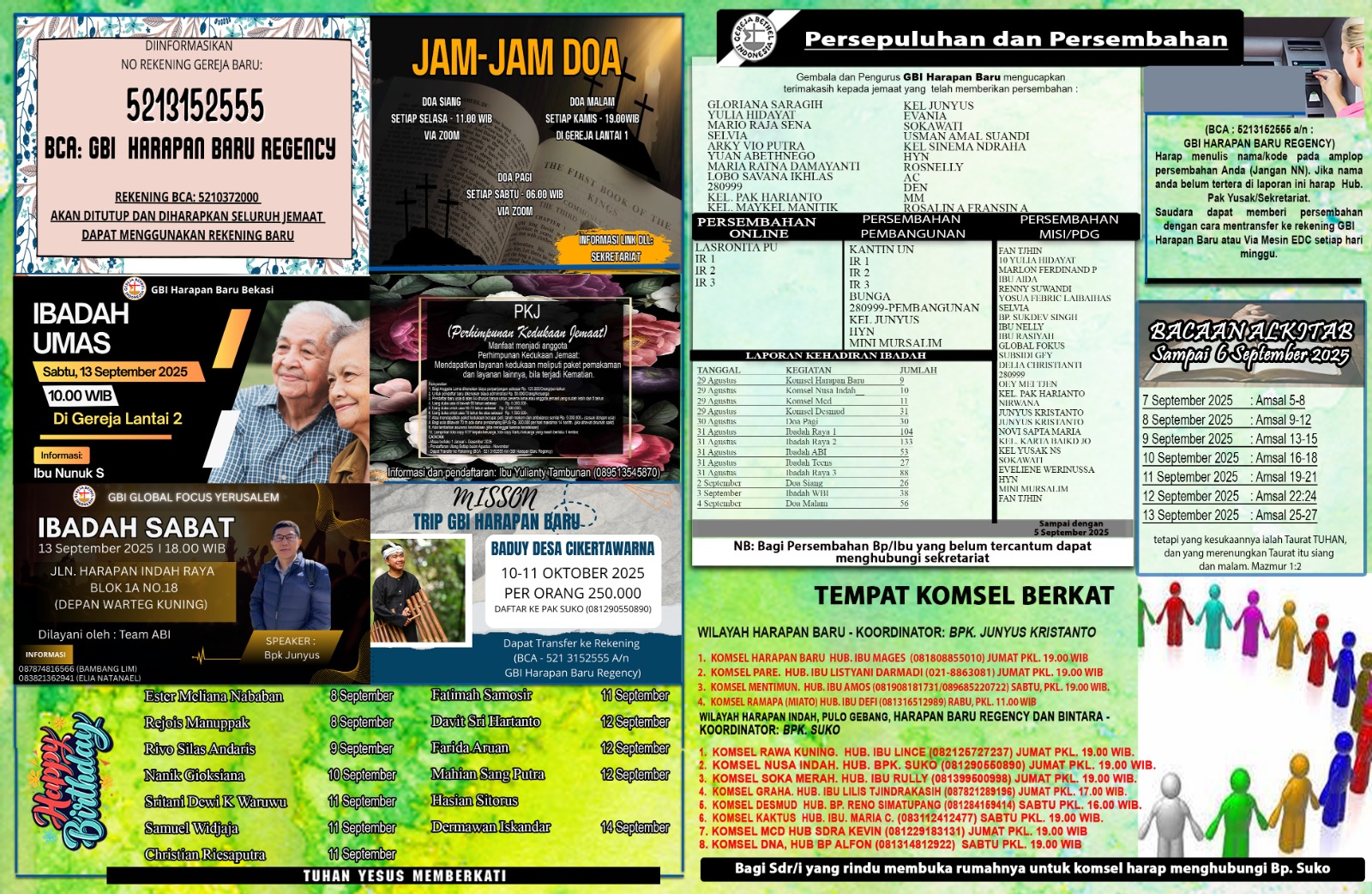 Warta Jemaat GBI Harapan Baru